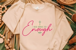 His Grace is Enough Svg, Religious Svg, Jesus God Svg Product Image 2