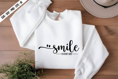 smile every day Svg Design Product Image 1