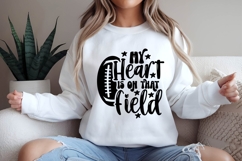 Football Svg Bundle, Game Day Vibes Svg, Football Mom Shirt Product Image 9