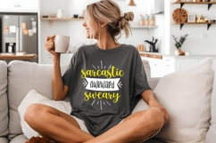 Sarcastic Awkward Sweary Svg, Funny Sarcastic Svg Product Image 2