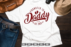 Promoted to daddy Svg, Dad Svg Product Image 1