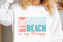 The Beach is My Therapy Svg, Summer Svg, Beach Svg Product Image 1