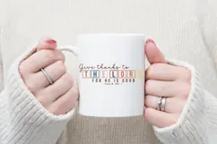 give thanks to the lord for he is good Svg, Autumn Svg Product Image 2