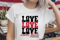 Love Never Fails Svg, God Svg, Bible Svg Product Image 2
