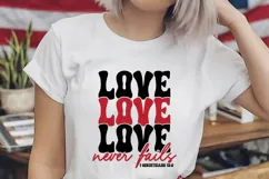 Love Never Fails Svg, God Svg, Bible Svg Product Image 2