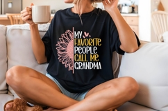 My favorite people call me Grandma Svg, Mother&#039;s Day Svg Product Image 2