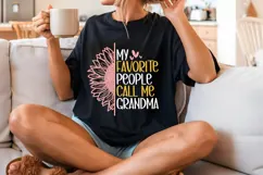 My favorite people call me Grandma Svg, Mother's Day Svg Product Image 2