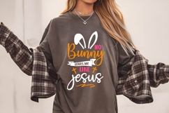 No Bunny Loves Me Like Jesus Svg, Religious Svg, Jesus Svg Product Image 2