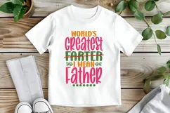 World's Greatest Farter I mean Father Svg, Father's Day Svg Product Image 2