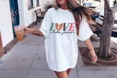 Love Like Jesus Svg, Religious Svg, Jesus God Svg Product Image 2