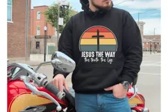 Jesus The Way the Truth the Life Svg, Religious Svg Product Image 2