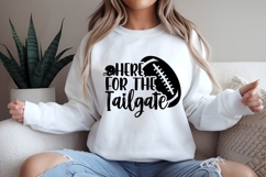 Here For the Tailgate Svg, Football Svg, Sports Svg Product Image 2