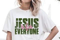 Jesus is For Everyone Svg Design Product Image 1