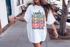 make heaven crowded Svg, Religious Svg, Jesus God Svg Product Image 2