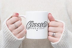 Choose Peace Svg, Religious Svg, Jesus God Svg Product Image 2