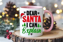 Dear Santa I Can Explain Svg, Christmas Svg, Xmas Svg Product Image 2