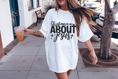 Christmas is All About Jesus Svg, Religious Svg Product Image 2