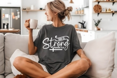 She Is Strong Svg, Religious Svg, Jesus God Svg Product Image 2