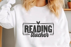 Reading Teacher Svg, Teacher Svg Product Image 1