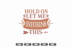Hold on let me overthink this Svg, God Svg, Bible Svg Product Image 1