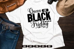 Queen Of Black Friday Svg, Black Friday Svg Product Image 1