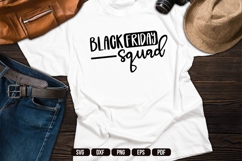 Black Friday Squad Svg, Black Friday Svg Product Image 1