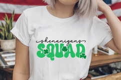 Shenanigans Squad Svg, St. Patrick&#039;s Day Svg Product Image 2