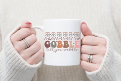 Gobble Till You Wobble Svg, Autumn Svg, Fall Svg Designs Product Image 2