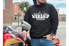 Made To Worship Svg, Religious Svg, Jesus God Svg Product Image 2