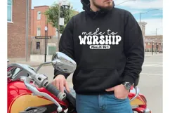 Made To Worship Svg, Religious Svg, Jesus God Svg Product Image 2