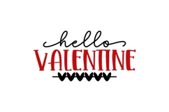 hello valentine Svg, Valentine Shirt Svg Designs Product Image 2