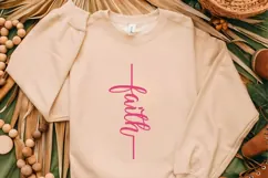 Faith Cross Svg, Religious Svg, Jesus God Svg Product Image 2