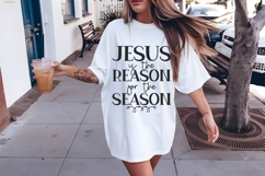 Jesus is the reason For the season Svg, Religious Svg Product Image 2