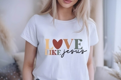 love like Jesus Svg, Christian Svg Product Image 1