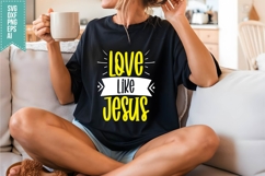 Love Like Jesus Svg, Funny Sarcastic Svg Product Image 3