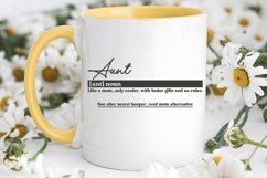 Aunt Funny Definition Svg, Mother&#039;s Day Svg Product Image 2