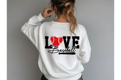 love baseball Svg, Basketball Game Day Svg Product Image 2