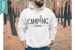 Camping Crew Svg, Camping Vibes Svg Designs Product Image 2