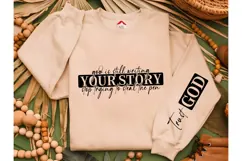 God Is Still Writing Your Story Svg, God Svg, Bible Svg Product Image 2