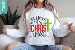 Believe In Christmas Svg, Christmas Svg, Xmas Svg Product Image 2