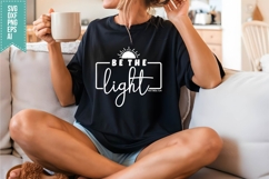 Be The Light Svg, Religious Svg, Jesus God Svg Product Image 3
