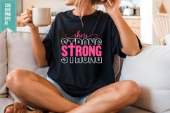 She is strong Svg, Religious Svg, Jesus God Svg Product Image 3