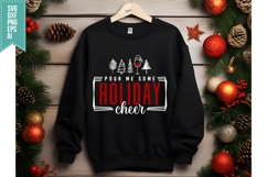 Pour Me Some Holiday Cheer Svg, Christmas Svg, Xmas Svg Product Image 3