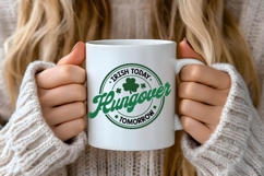 Irish Today Hungover Tomorrow Svg, St. Patrick&#039;s Day Svg Product Image 3