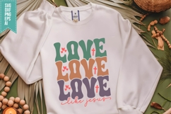 Love Like Jesus Svg, Religious Svg, Jesus God Svg Product Image 1