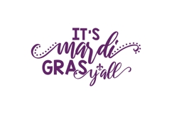 It&#039;s Mardi Gras Y&#039;all Svg, Mardi Gras Svg Product Image 3