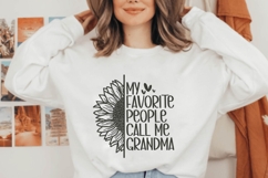 My favorite people call me Grandma Svg, Mother&#039;s Day Svg Product Image 3