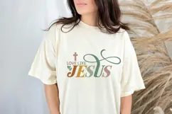 Love Like Jesus Svg, God Svg, Religious Svg Product Image 2