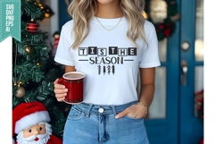 &#039;tis the season Svg, Christmas Svg, Xmas Svg Product Image 1