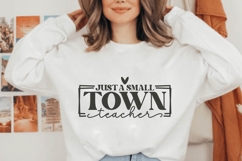 just a Small Town Teacher Svg, Teacher Svg Product Image 2